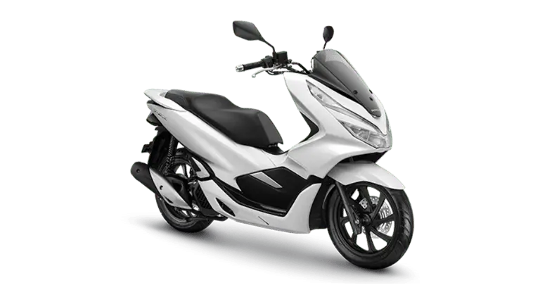Honda PCX 150 white color scooter rental in Uluwatu