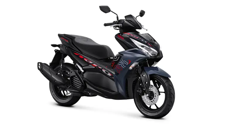 Yamaha Aerox 155 black color scooter rental in Uluwatu